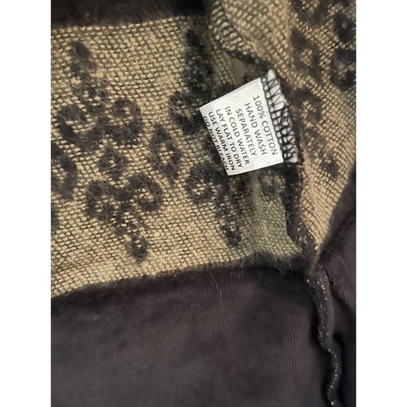 The Royal Collection Women's Colorful Maroon Aztec Open Front Cardigan Size Med - Picture 4 of 9